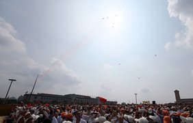 У Китаї відбувся масштабний військовий парад: яку зброю показали