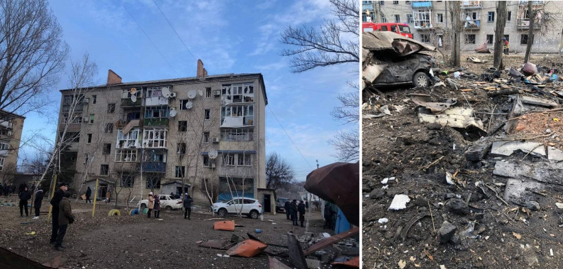 У Костянтицівні внаслідок ракетного удару загинуло троє людей (фото) У Костянтицівні внаслідок ракетного удару загинуло троє людей (фото)