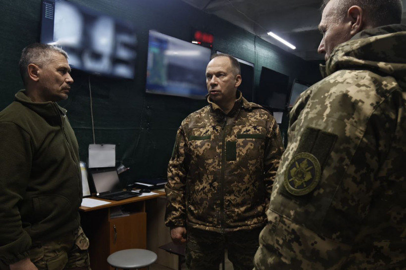 Сирський вдруге за тиждень відвідав Бахмут Сирський вдруге за тиждень відвідав Бахмут