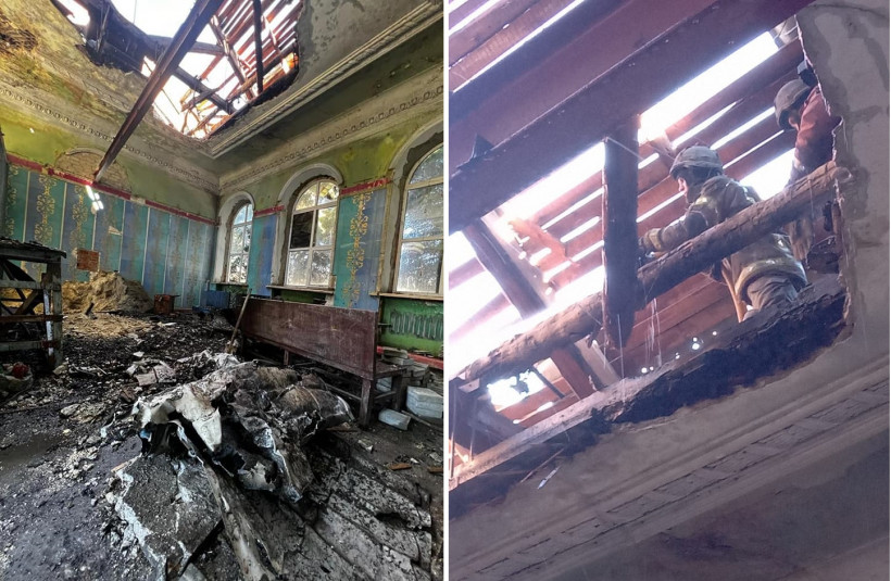 Окупанти розбомбили залізничний вокзал у Куп'янську Окупанти розбомбили залізничний вокзал у Куп'янську