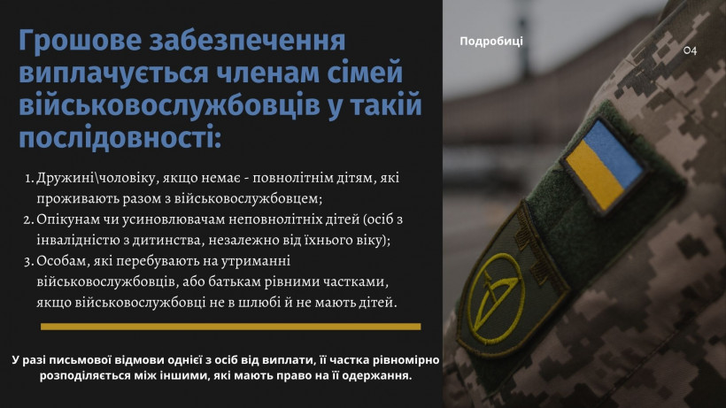 Як отримати грошову допомогу рідним військовополонених: інструкція Як отримати грошову допомогу рідним військовополонених: інструкція
