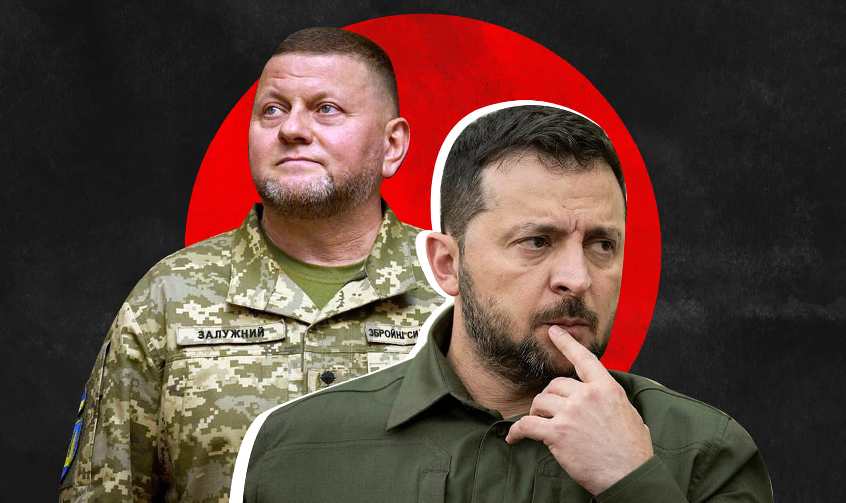 Залужний, Зеленський
