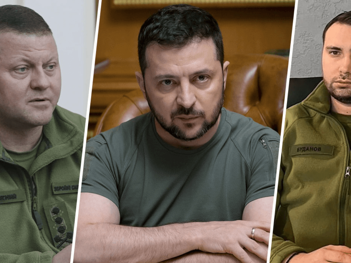 Залужний, Зеленський, Буданов