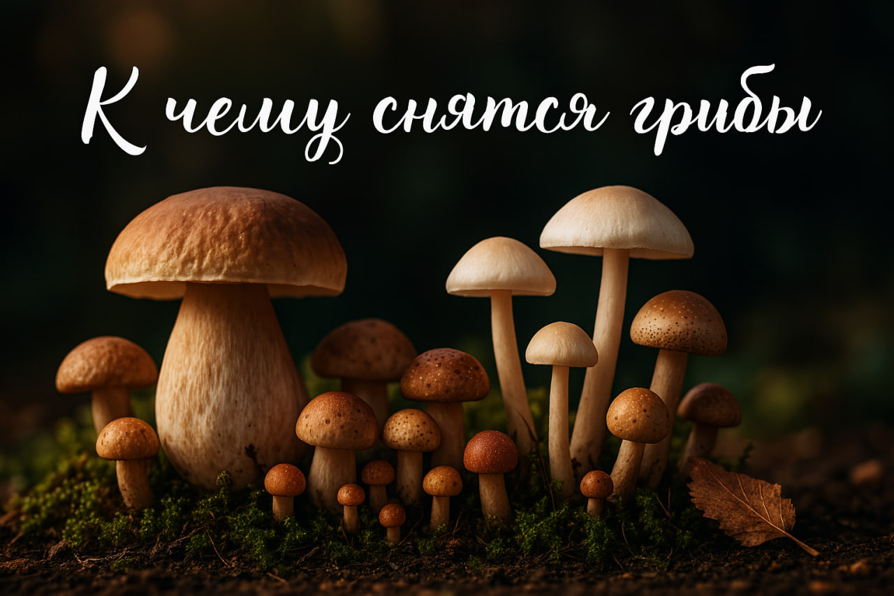 Грибы во сне
