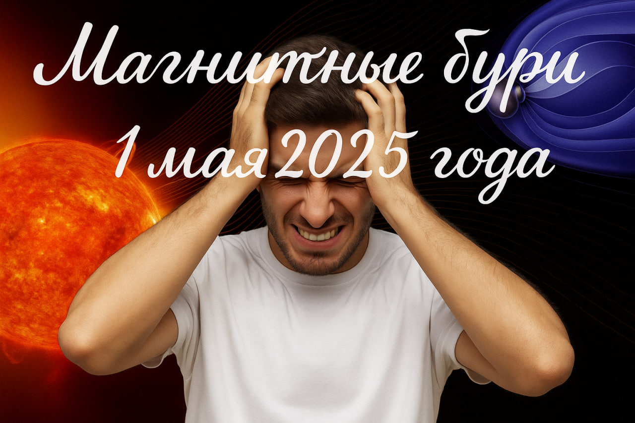 Магнитная буря 1 мая 2025 года