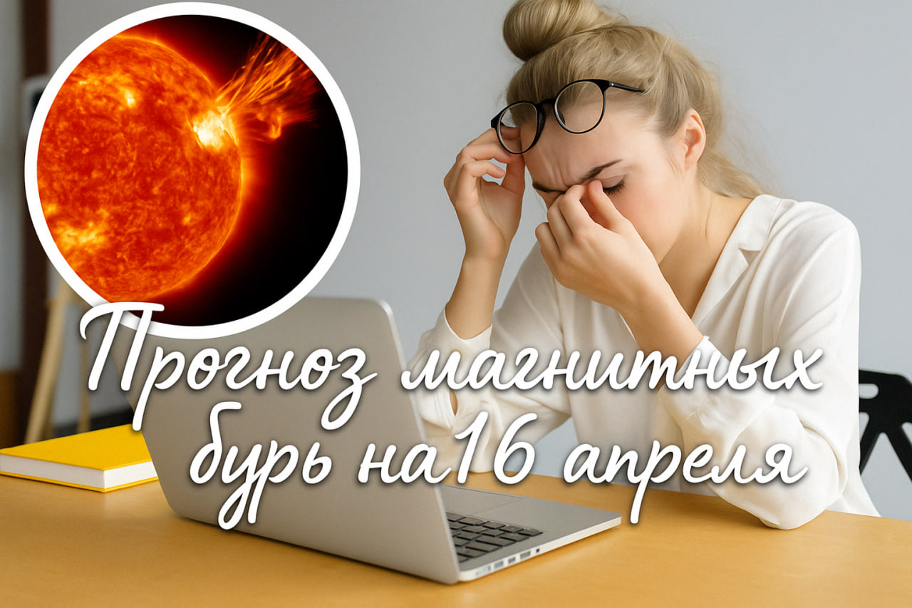 Какой ожидается магнитная буря 16 апреля