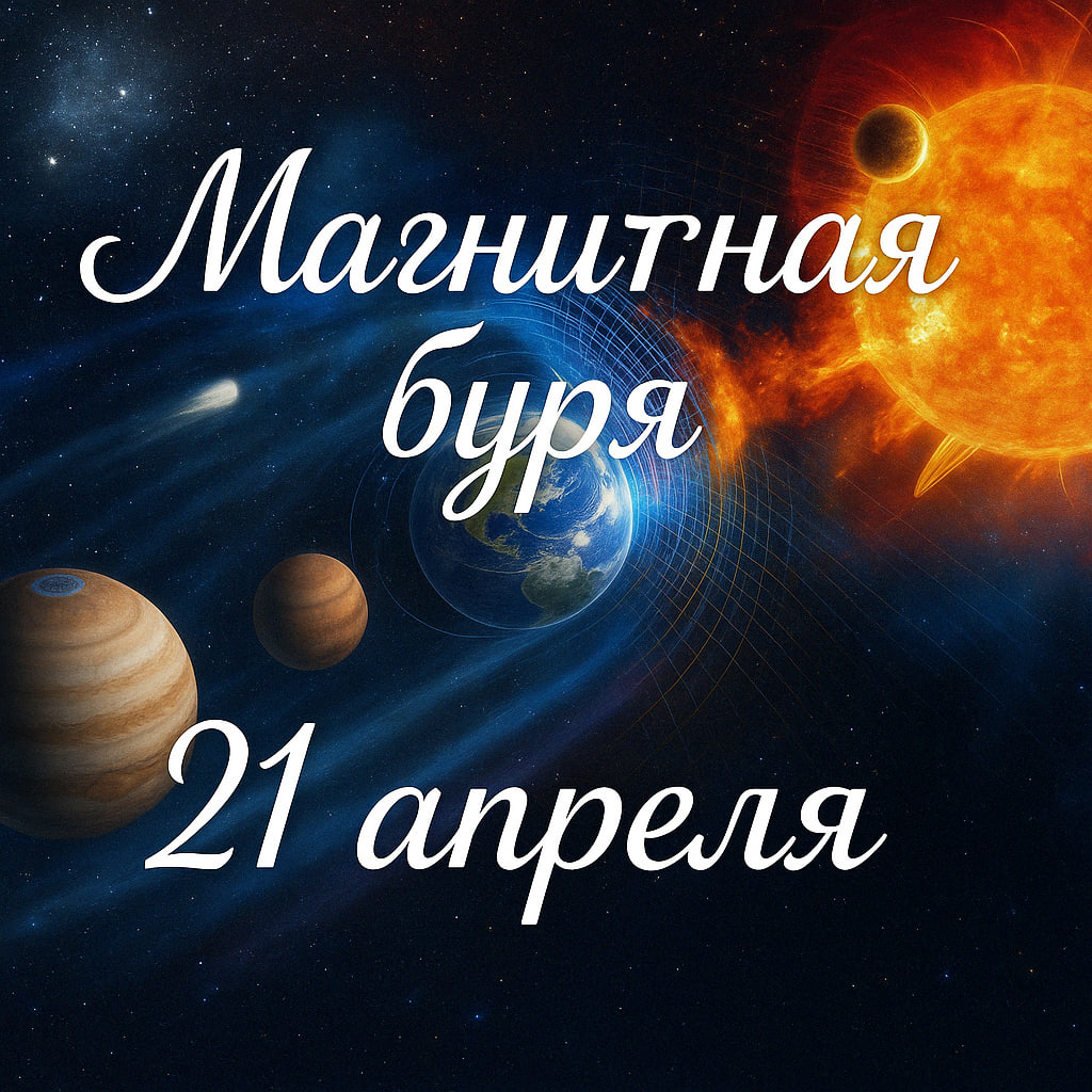 Магнитная буря 21 апреля