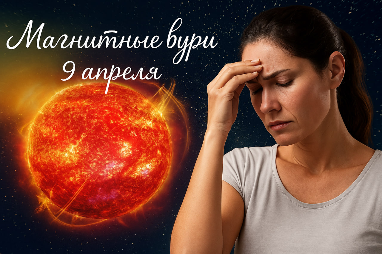 Магнитные бури в среду 9 апреля