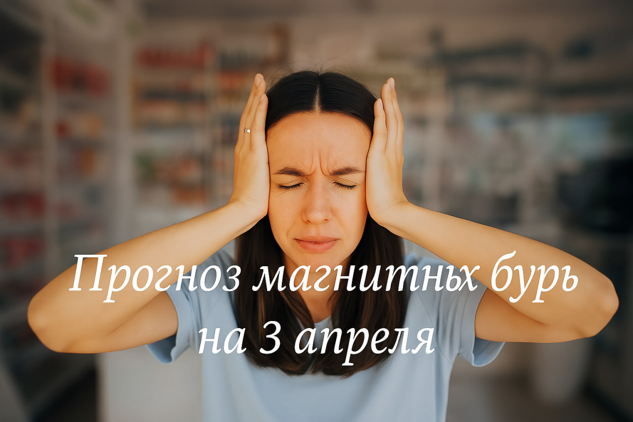 Прогноз магнитных бурь на 3 апреля
