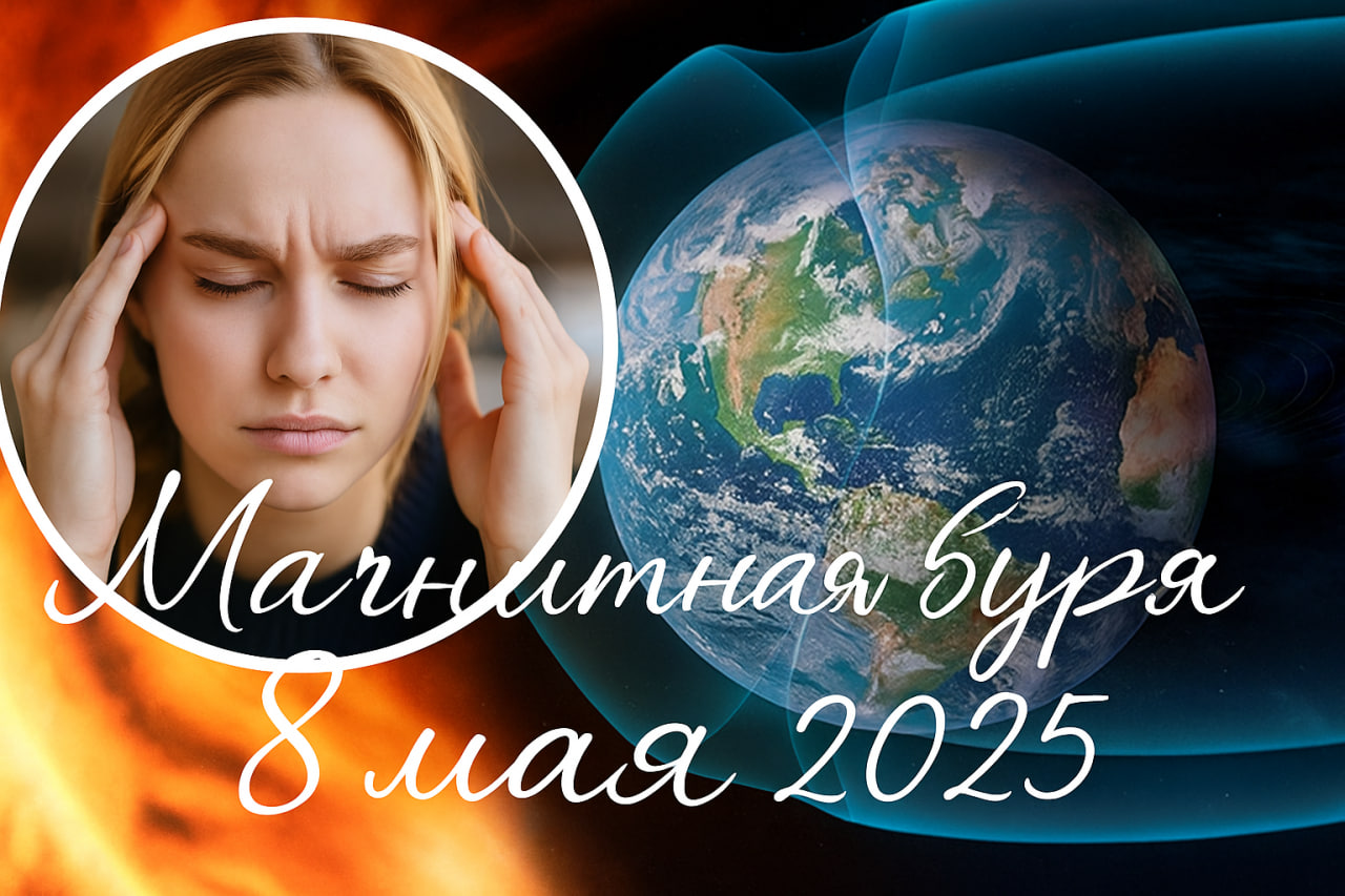 Магнитная буря 8 мая 2025 года