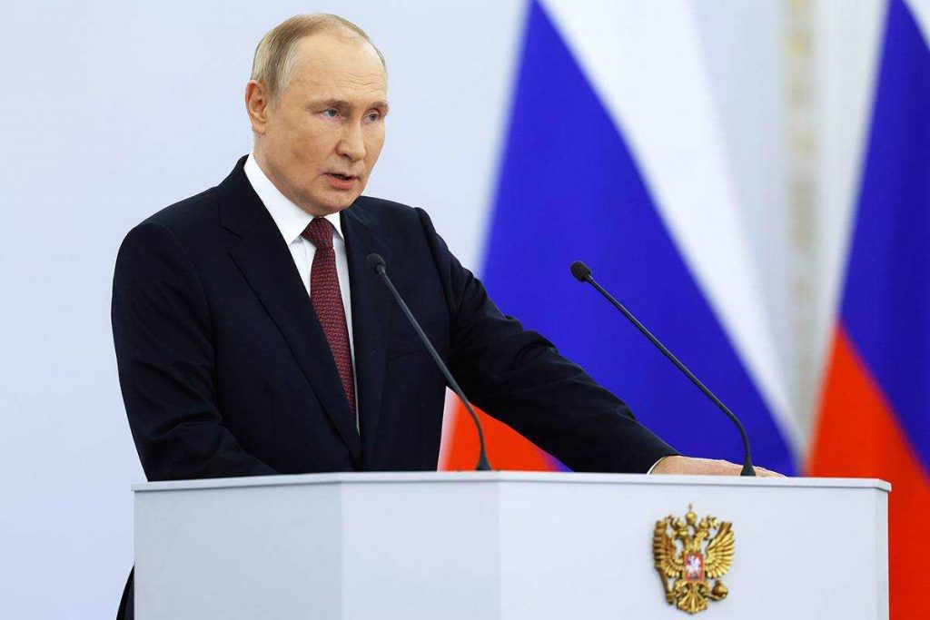 Путин объявил о создании буферной зоны на границе с Украиной