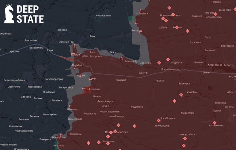 Росіяни просуваються до адмінмежі Донецької та Дніпропетровської області - DeepState