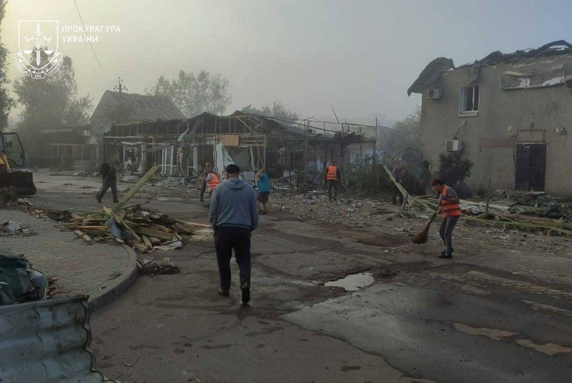 Росіяни завдали ракетного удару по центру Татарбунарів на Одещині