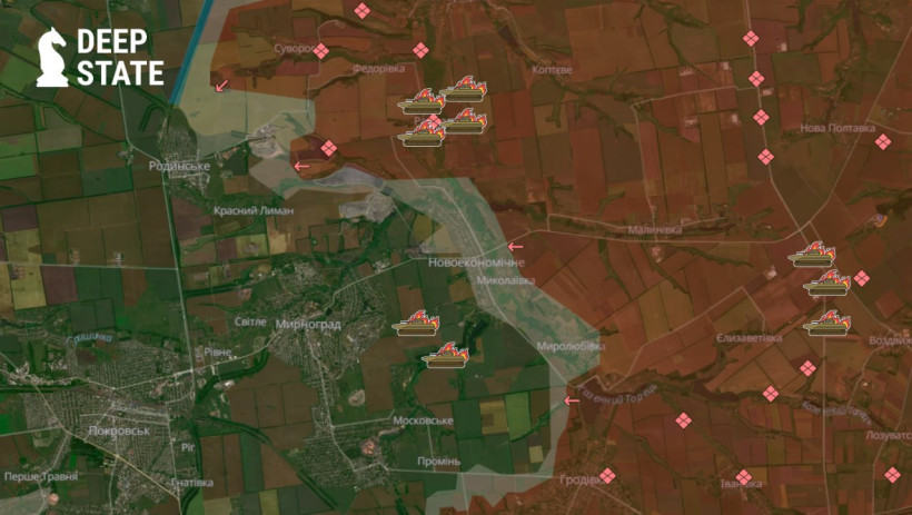 Під Покровськ прибули підрозділи морської піхоти рф - DeepState