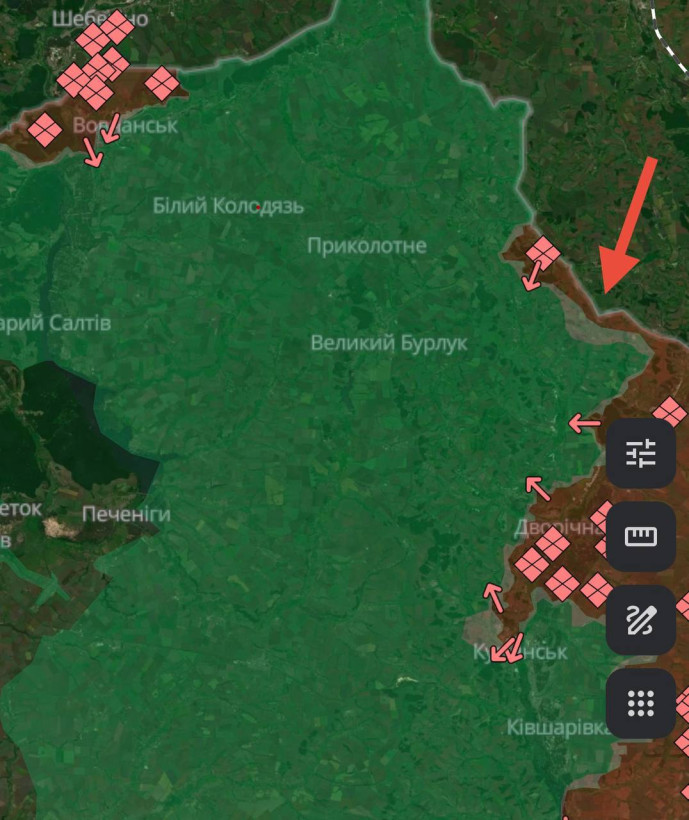 Росіяни прорвали кордон ще на одній ділянці Харківщини Росіяни прорвали кордон ще на одній ділянці Харківщини