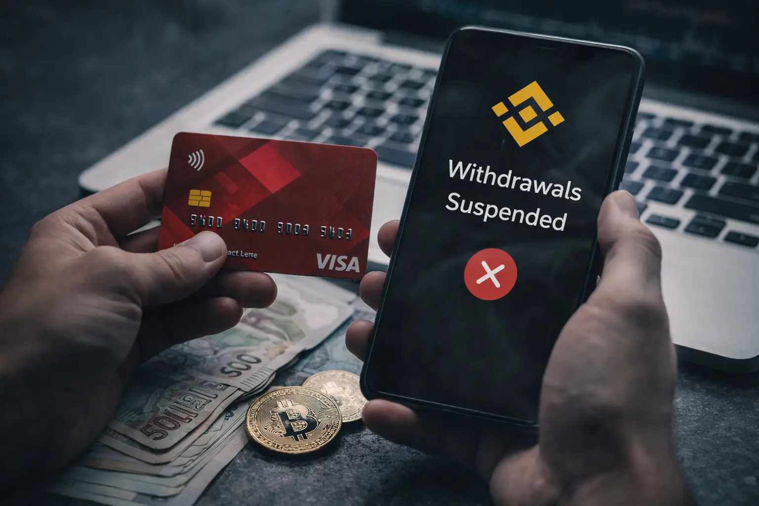 Binance приостанавливает вывод средств на карты для украинцев: что будет недоступно с декабря 2025
