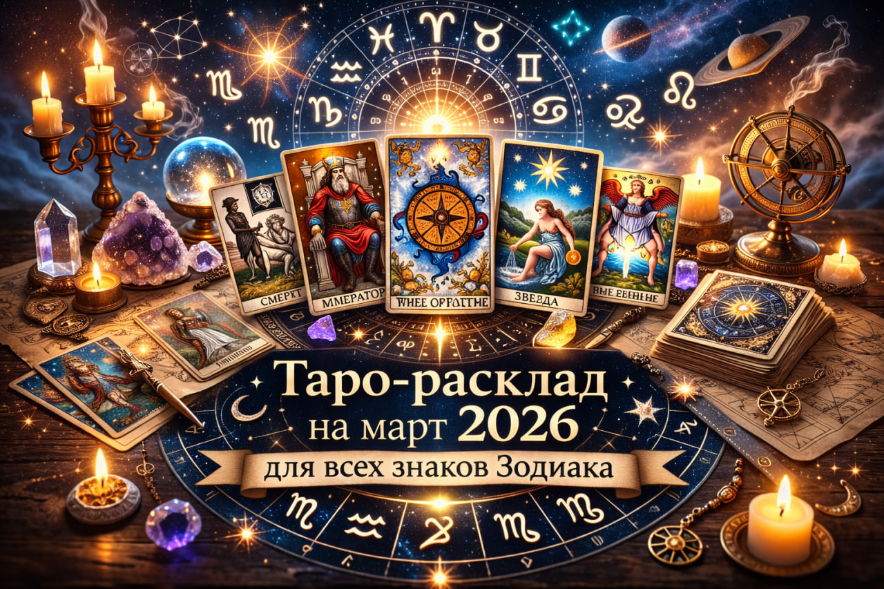 Таро расклад на март 2026 для всех знаков Зодиака