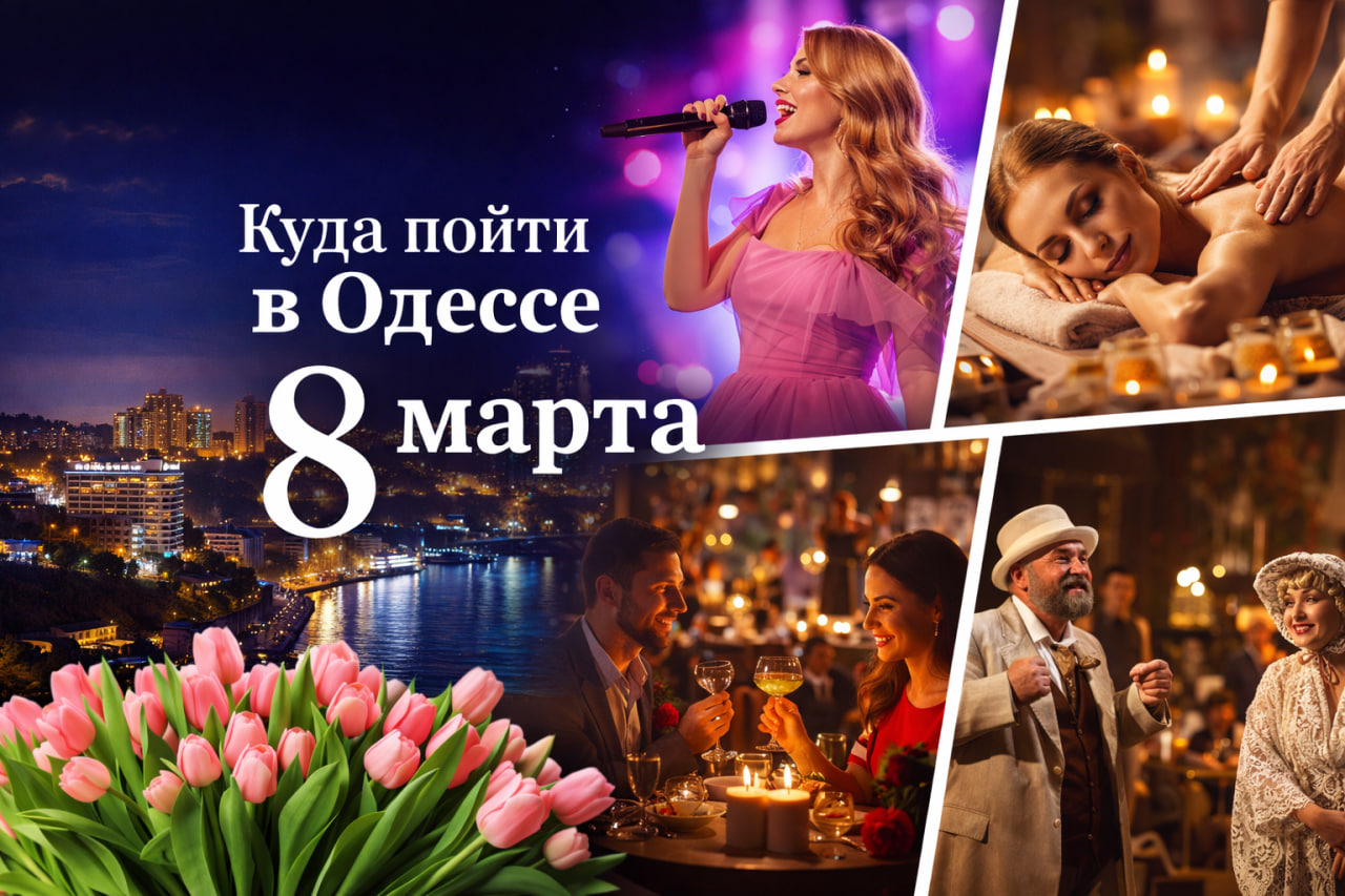 Куда пойти в Одессе 8 марта: концерты, спектакли и праздничные события