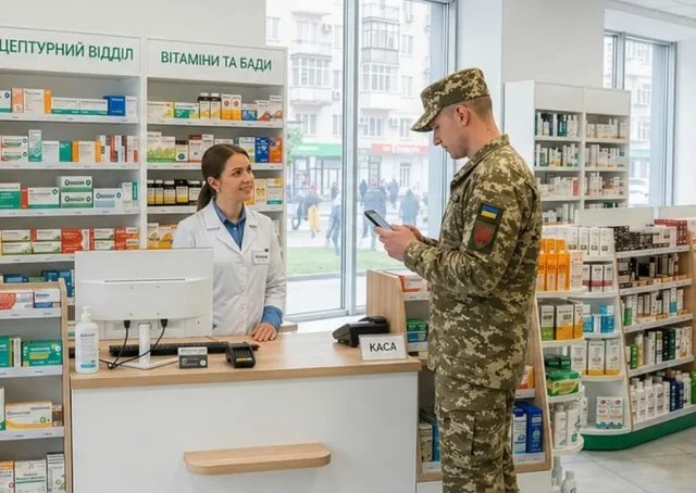 «Армия+» запускает новую функцию: аптеки начали предоставлять скидки военнослужащим