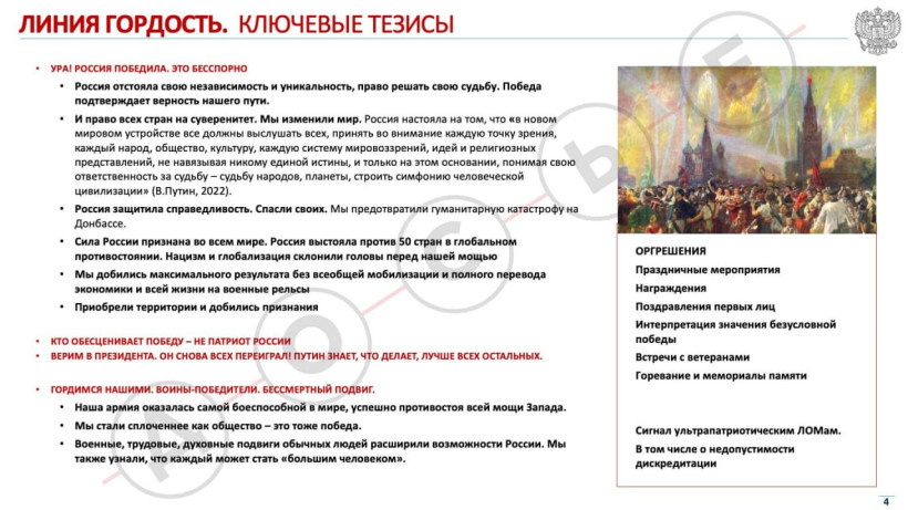 Путінський режим вигадав, як продати росіянам "перемогу" у війні з Україною Путінський режим вигадав, як продати росіянам "перемогу" у війні з Україною