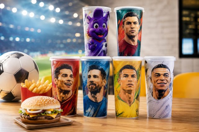 McDonald’s запустил в Украине футбольное меню FIFA World Cup™ с коллекционными стаканами: цена, условия акции и полный список игроков