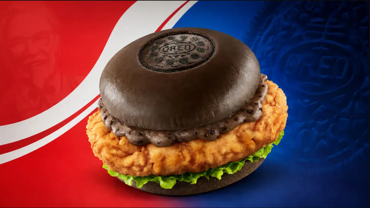 KFC удивил новым бургером с Oreo.