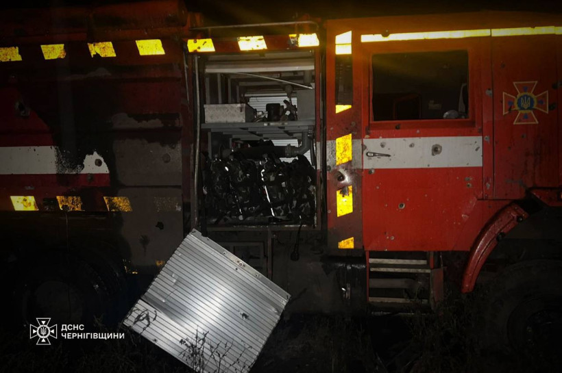 У Ніжині внаслідок удару один рятувальник загинув, ще двоє поранені