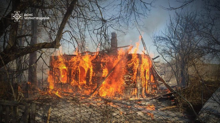 Удар по Чернігівщині: загинув чоловік, пошкоджено інфраструктуру