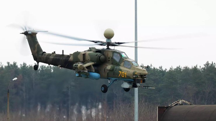 FPV-дрон збив російський гелікоптер Мі-28Н на Донеччині