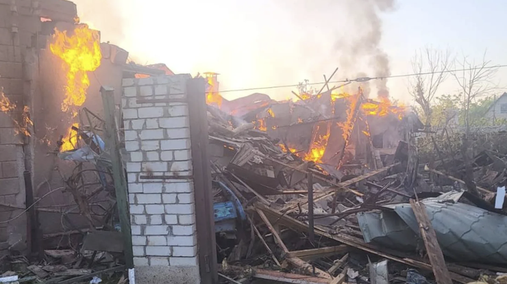 Окупанти нанесли удару по Новобаварському району Харкова