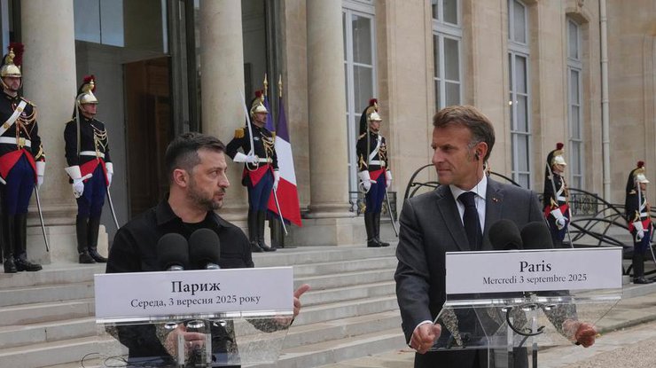 Європейці готові надати гарантії безпеки Україні у день підписання мирної угоди - Макрон
