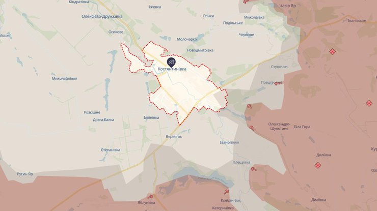 Росіяни накопичують штурмовиків під Костянтинівкою і затискають Степанівку в кліщі